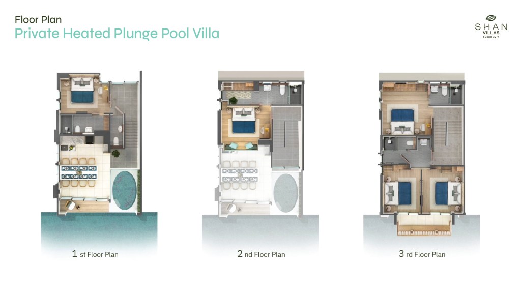 Private Heated Plunge Pool Villa